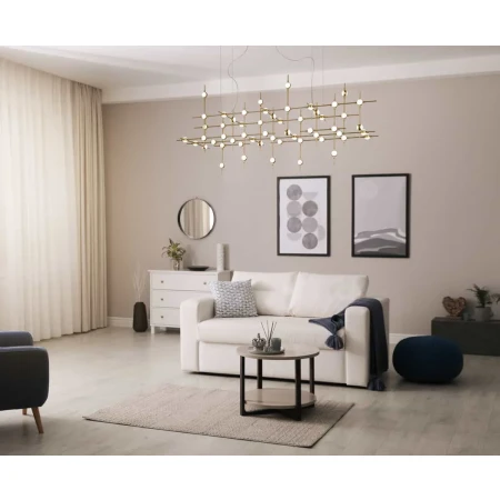Lampa designerska wisząca Provenza MD18001067-55A GD - Italux